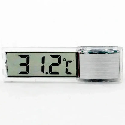 W1G-1pcs Aquarium Thermometer Electronic LCD Digital Fish Tank Temperature Measurement Fish Tank Temp Meter Aquarium Accessories