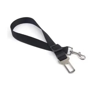 Dog Car Safety Belt with Reflective Line & Damping Belt, Adjustable Length, Suitable for All Dog