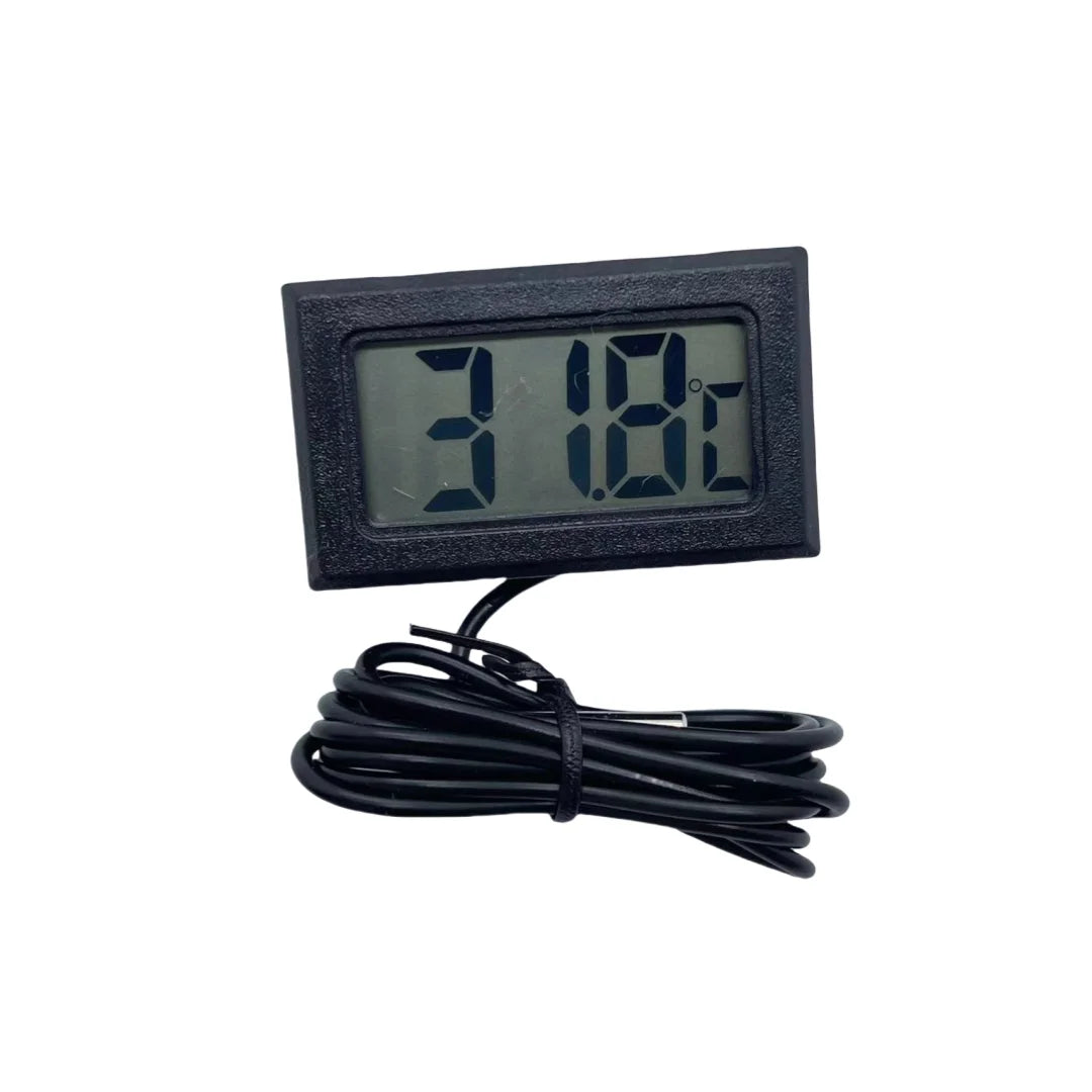 Digital Aquarium Thermometer with Probe Suction Cup Fish Tank Water Electronic Thermometer Measurement Degrees Celsius ℃