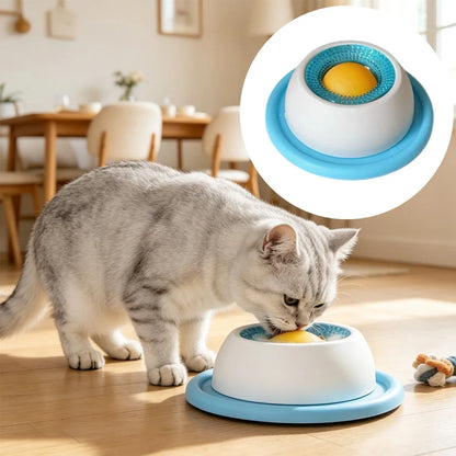 Rotating Lick Ball Slow Feeder for Dogs & Cats
