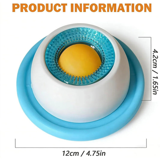 Rotating Lick Ball Slow Feeder for Dogs & Cats