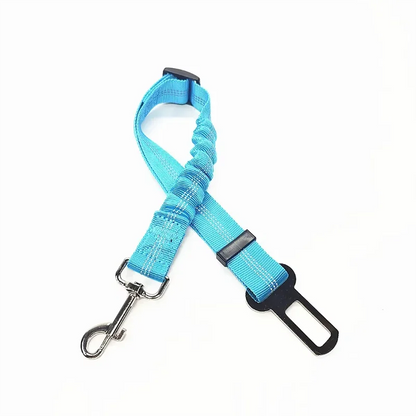 Dog Car Safety Belt with Reflective Line & Damping Belt, Adjustable Length, Suitable for All Dog